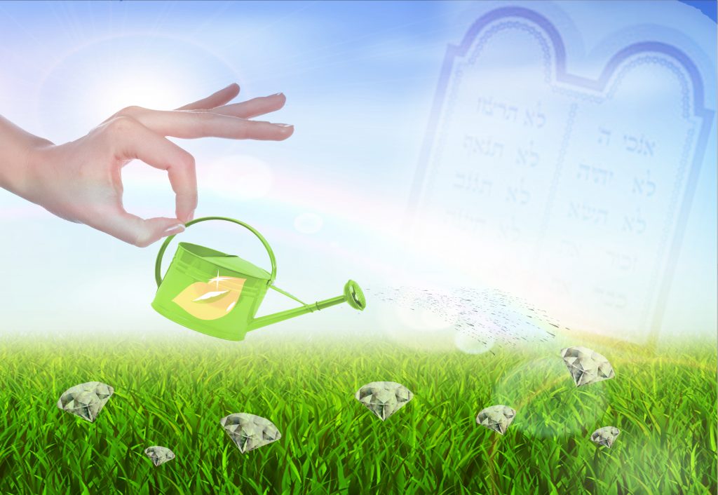 איור לסיפור תשעה קבין